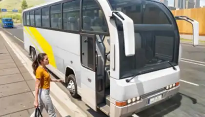 Grand Coach Passenger Bus